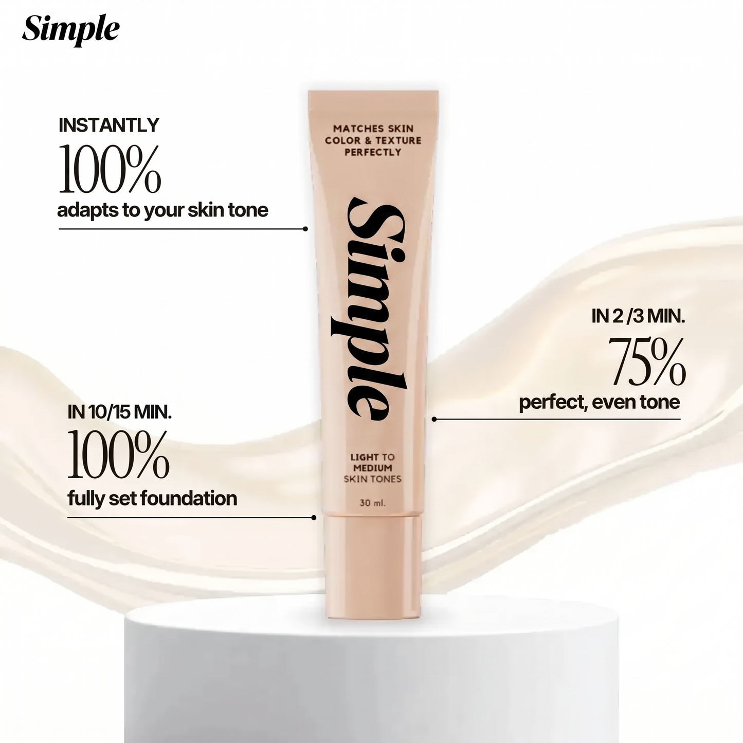 ShadeShift™ - Color Changing Foundation